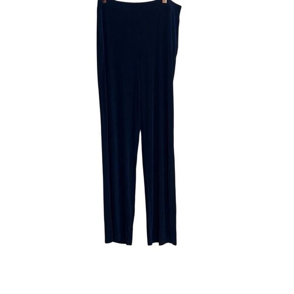 Jaclyn Smith Butter Soft Stretch Lounge Pants Navy Blue Large - Picture 1 of 7